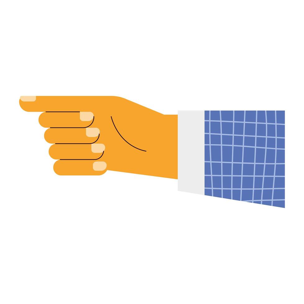 hand human indexing vector