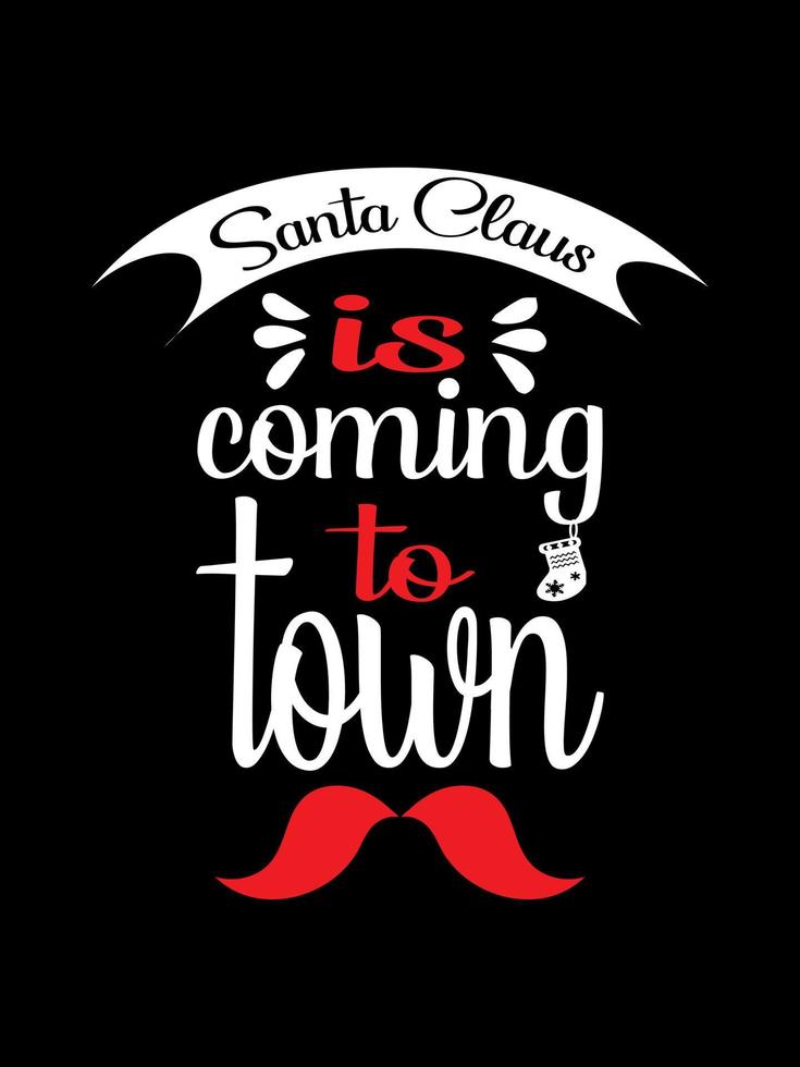 Merry Christmas lettering typography quote. Christmas t-shirt design. Christmas merchandise designs vector