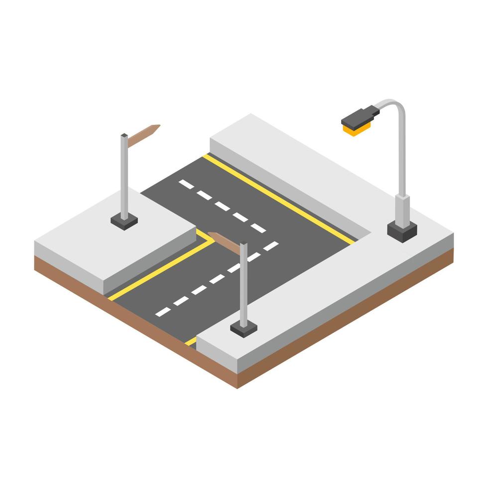 City Roads Concepts vector
