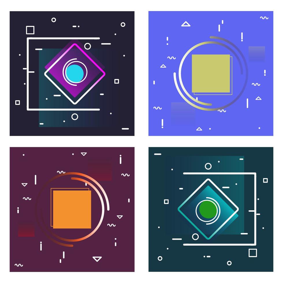 Abstract Memphis Background Design Arts. Cool background. Background image vector