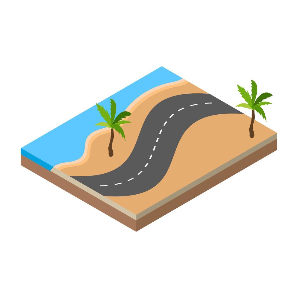 Island Beach Concepts vector