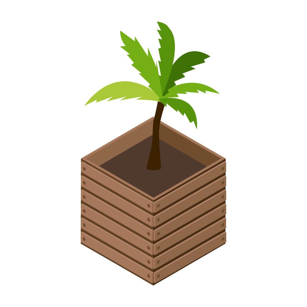 Pot Plant Concepts vector