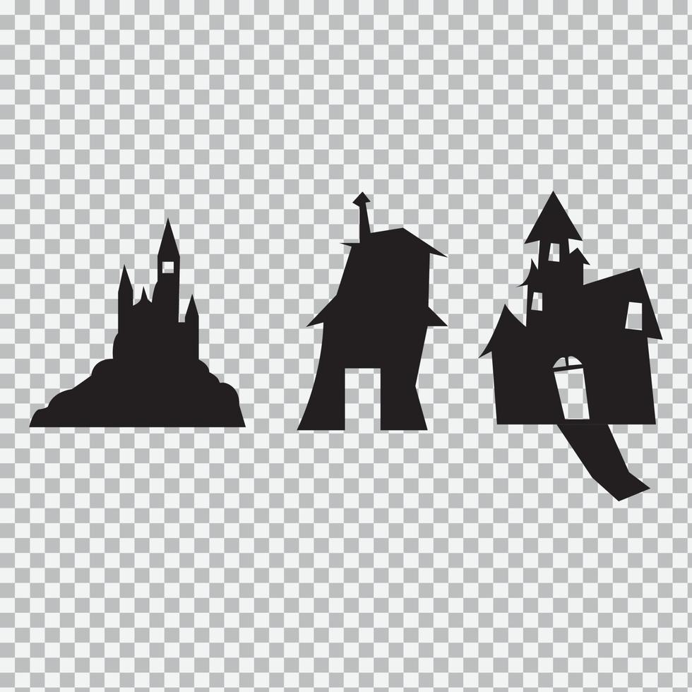 halloween ghost silhouette vector