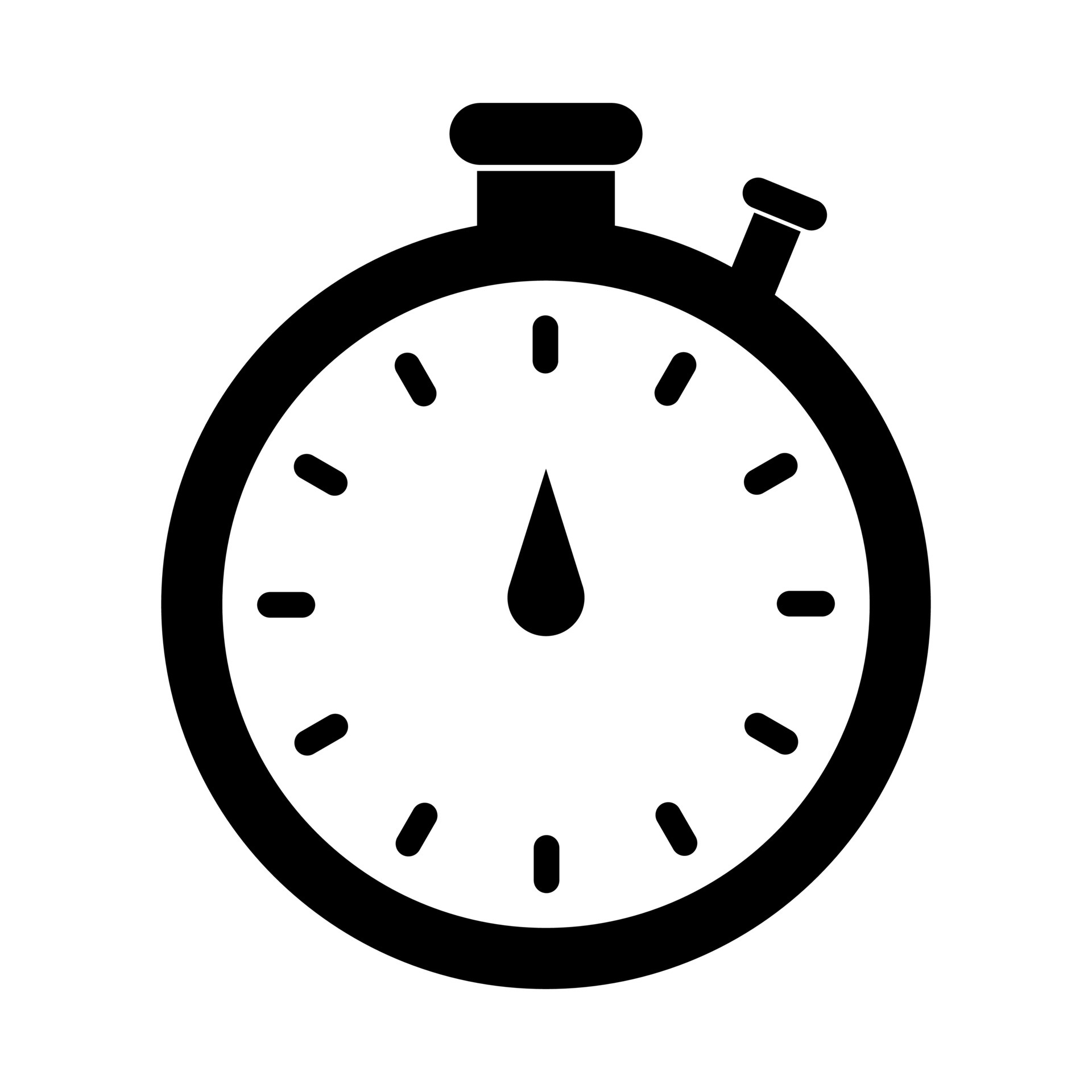 Stopwatch on a white background 5034123 Vector Art at Vecteezy