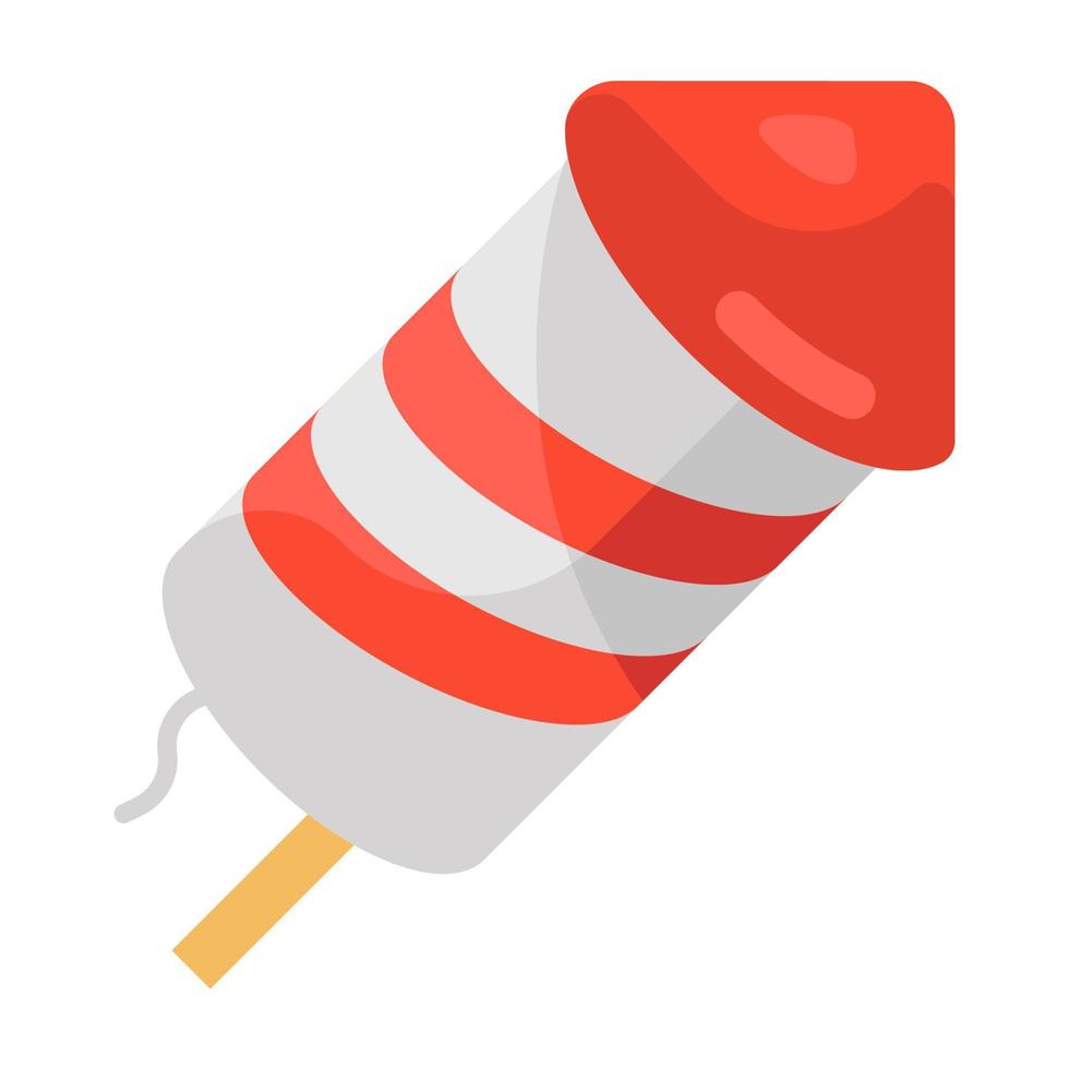 Firecracker icon in modern vector