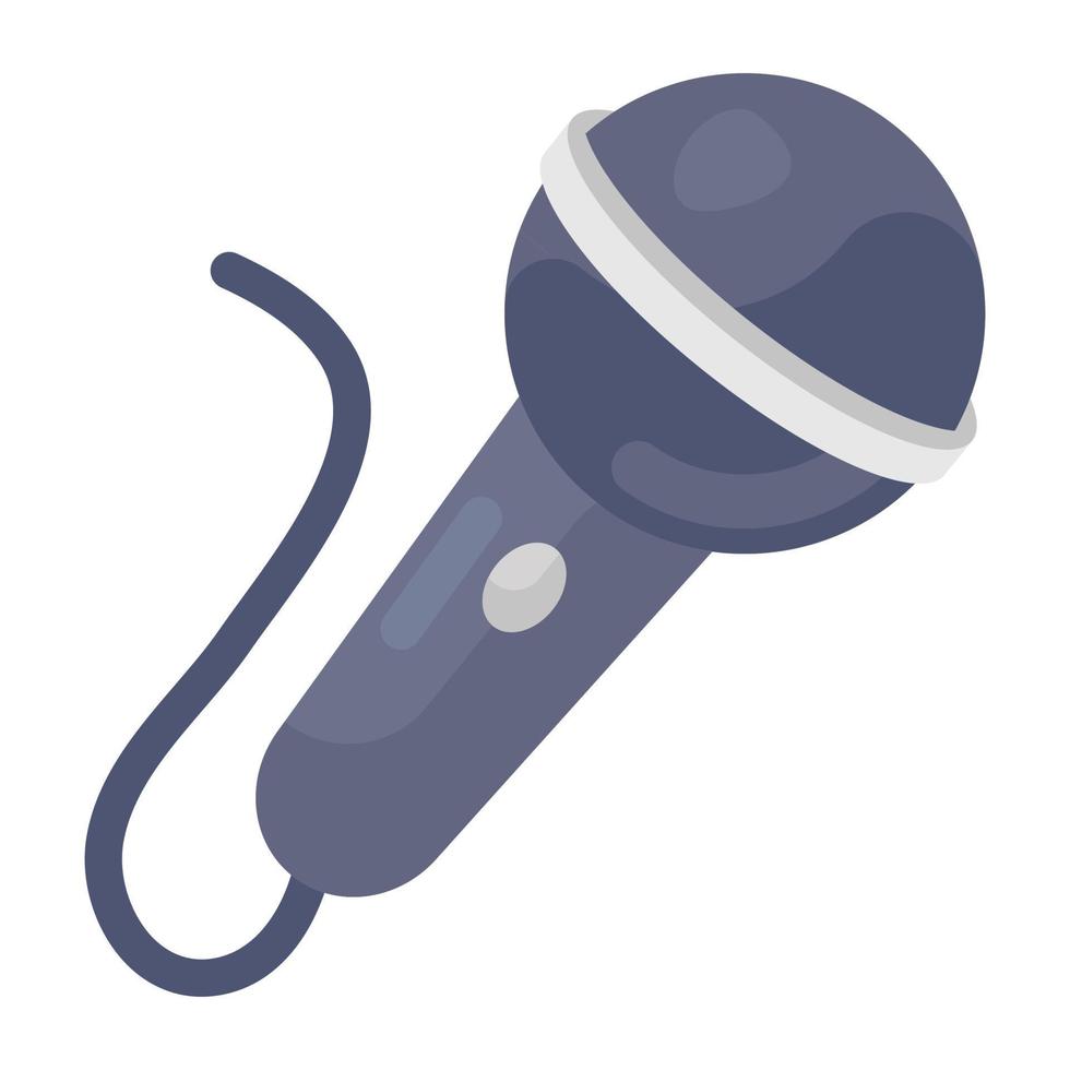 Electronic microphone vector
