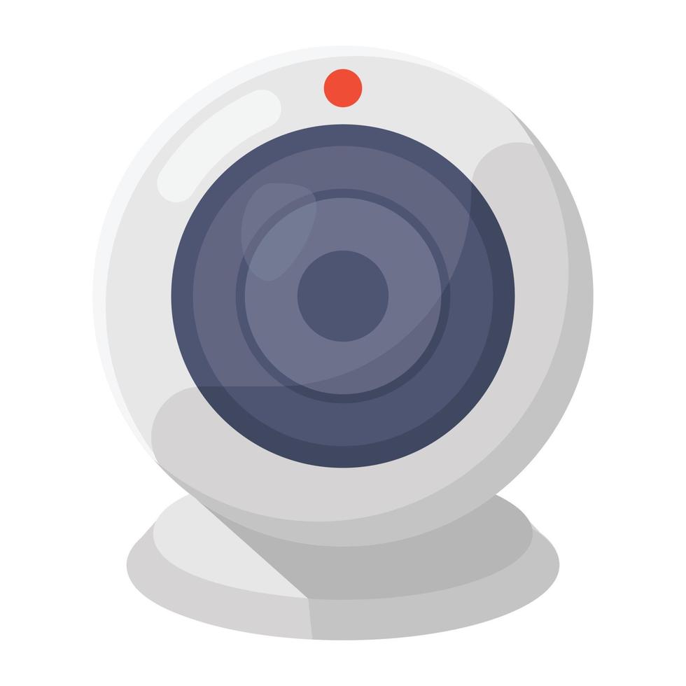 Webcam icon in editable vector