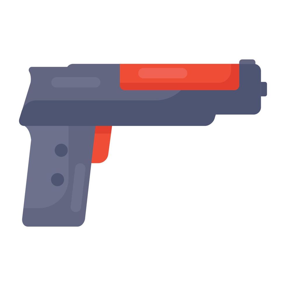 pistola para disparar vector