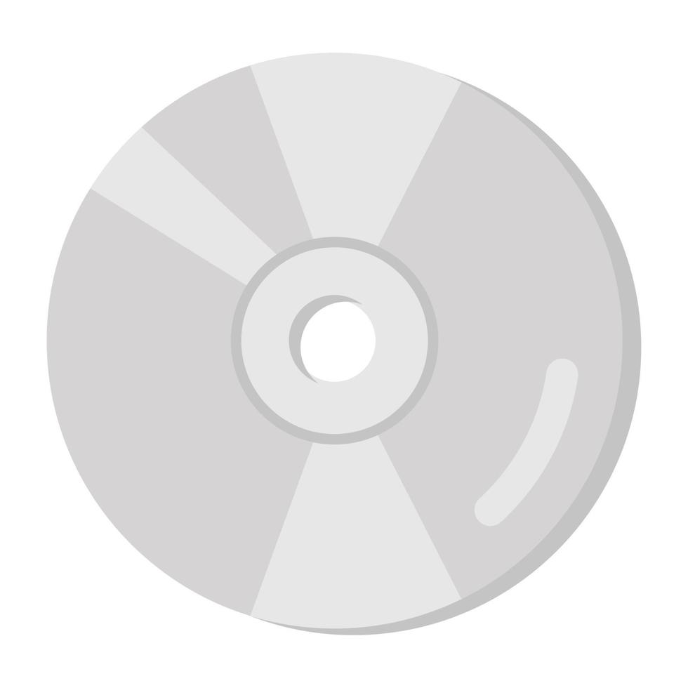 Compact disc icon vector