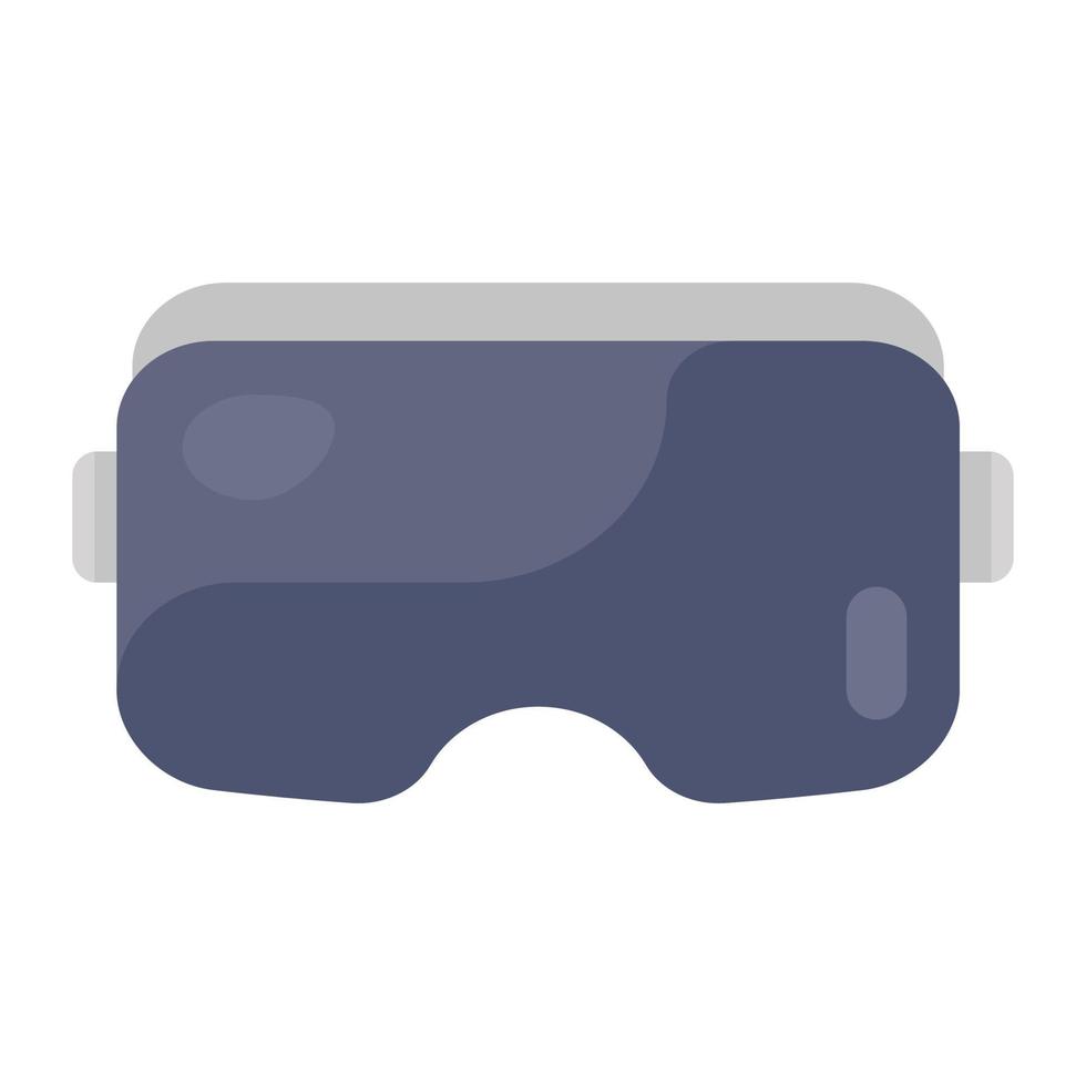 3d goggles icon vector