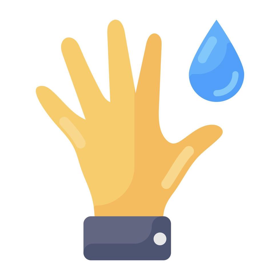 Save water concept vector