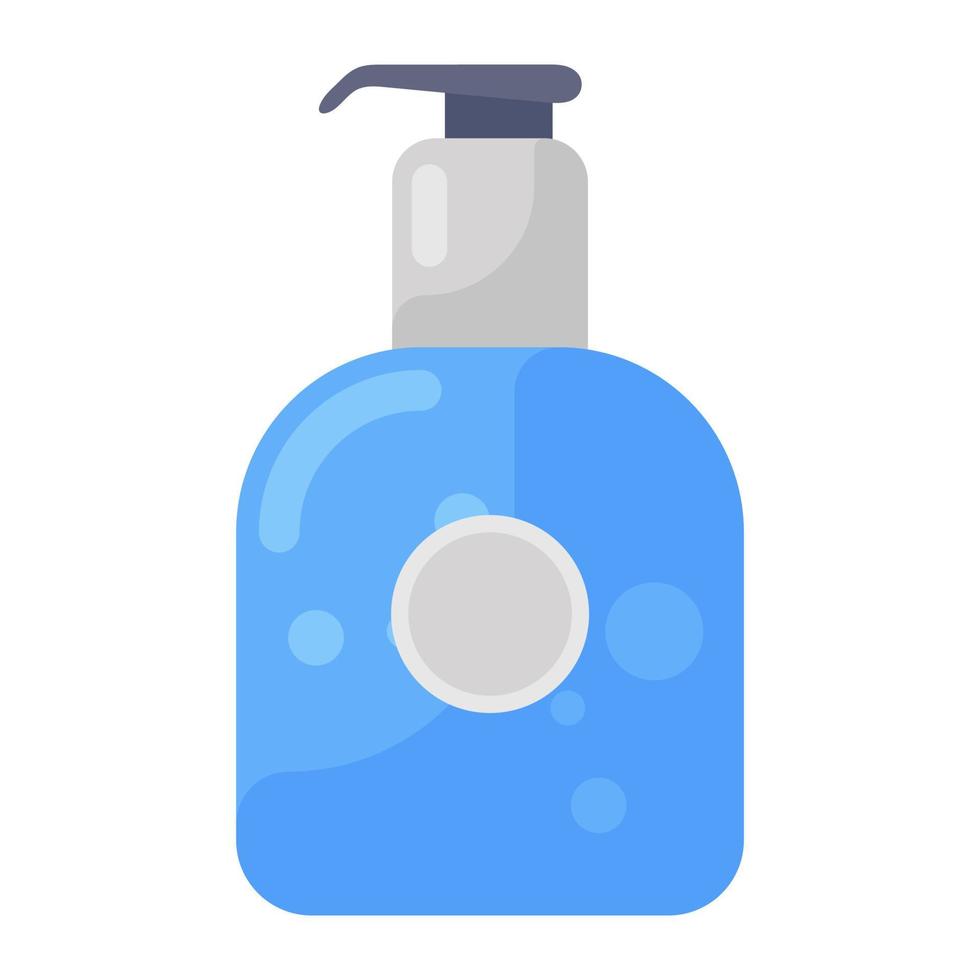 diseño de icono de lavado a mano jabón líquido vector