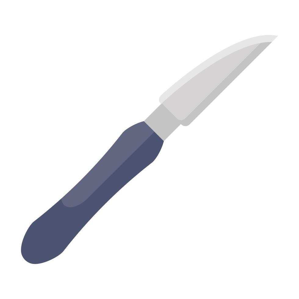 Trendy design of scalpel icon operational tool vector