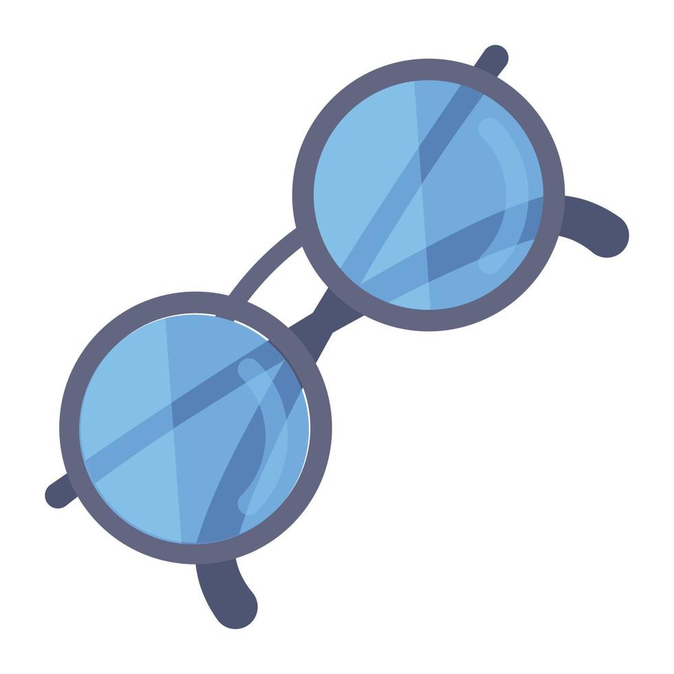 un icono de gafas vector