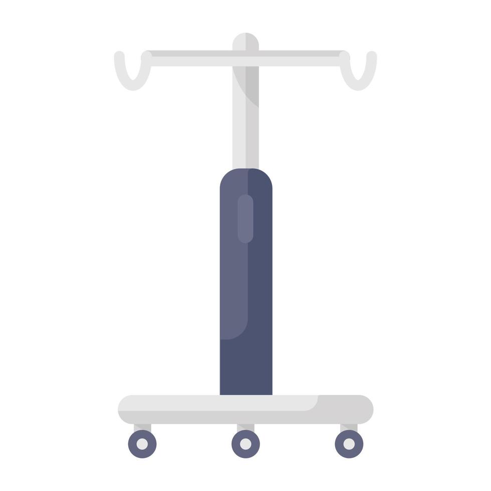 design of iv drip stand icon vector
