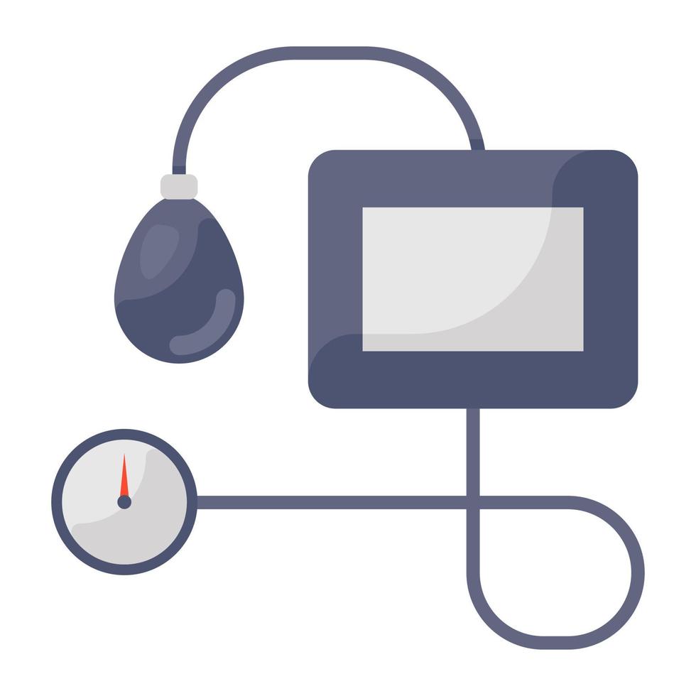 design of bp apparatus sphygmomanometer vector