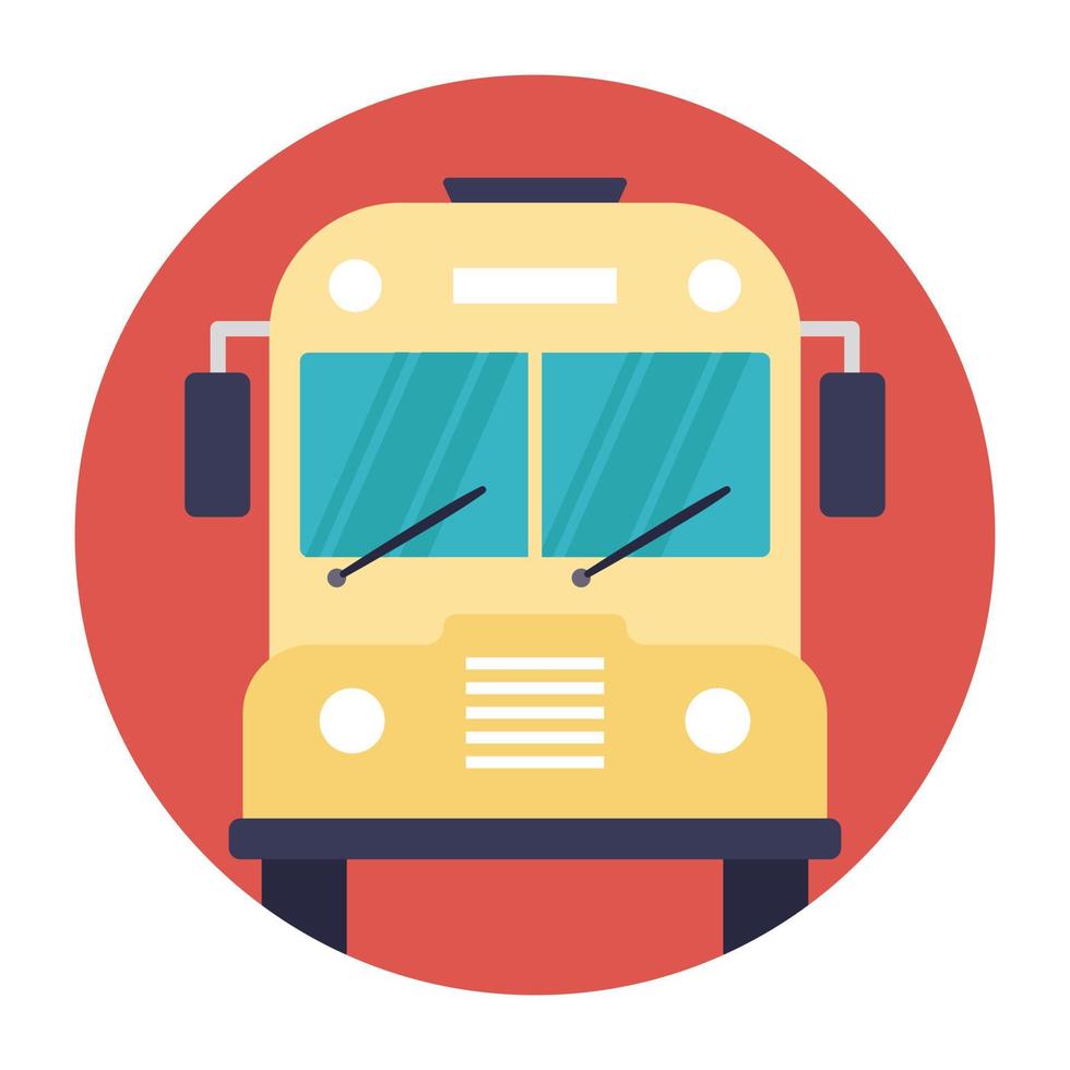 School Bus Concepts vector