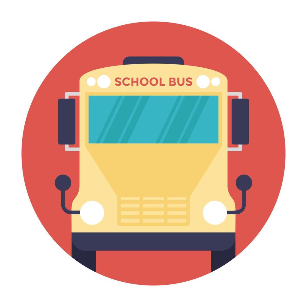 School Bus Concepts vector