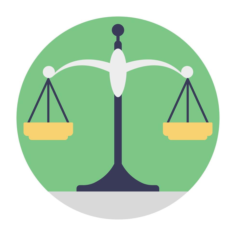Balance Scale Concepts vector