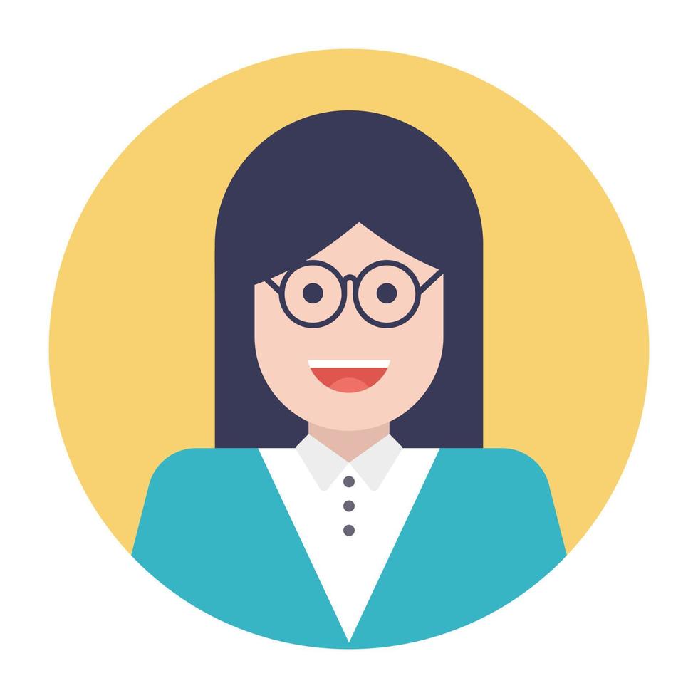 Trendy Teacher Concepts vector