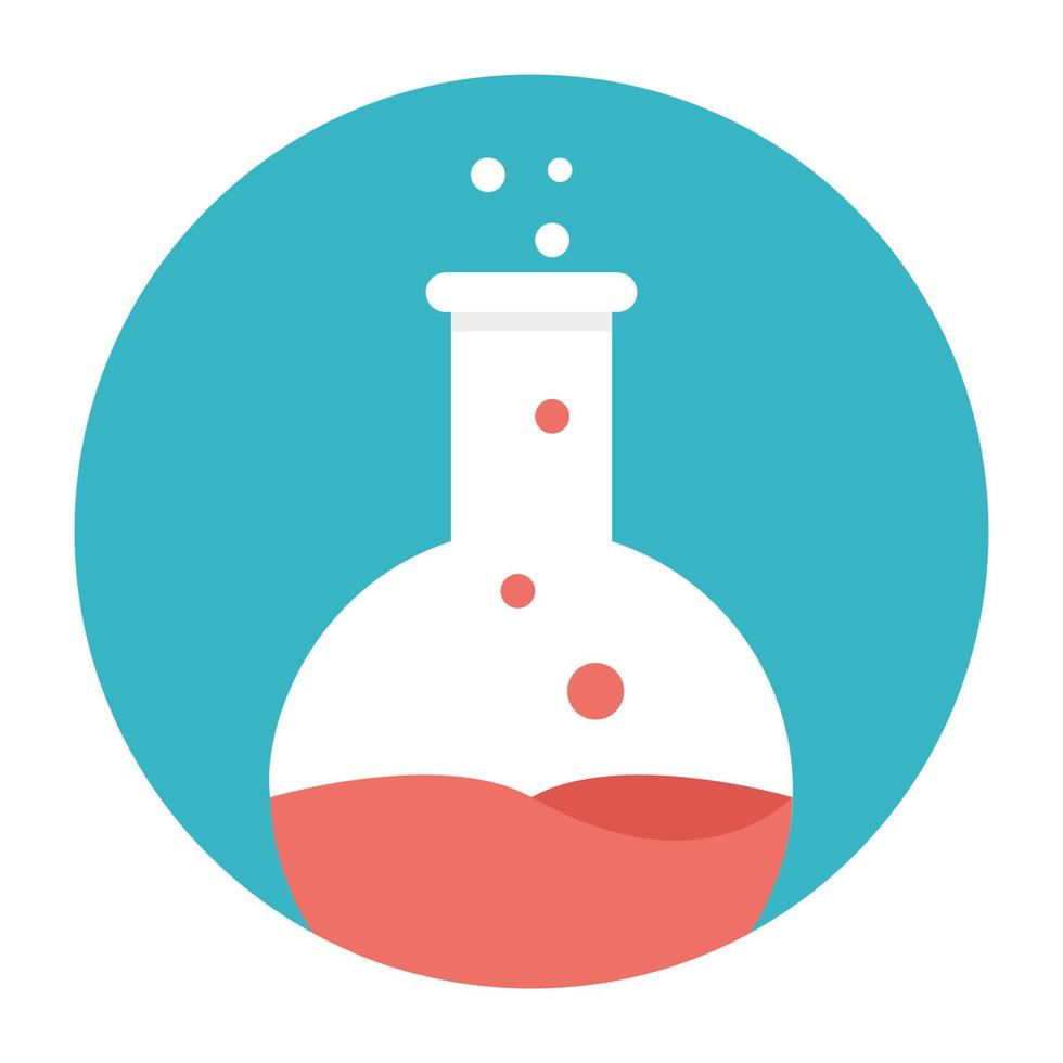 Chemical Flask Concepts vector