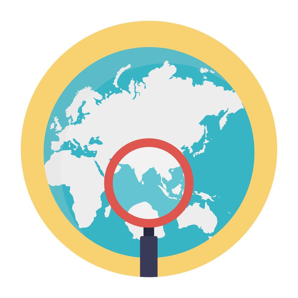 Global Search Concepts vector