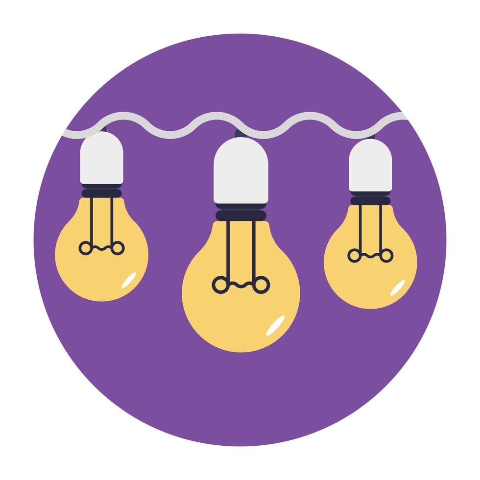 Party Lighting Concepts vector