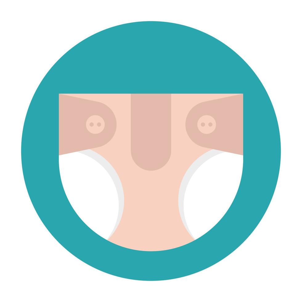 Trendy Diaper Concepts vector