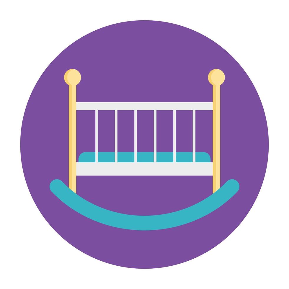 Baby Crib Concepts vector