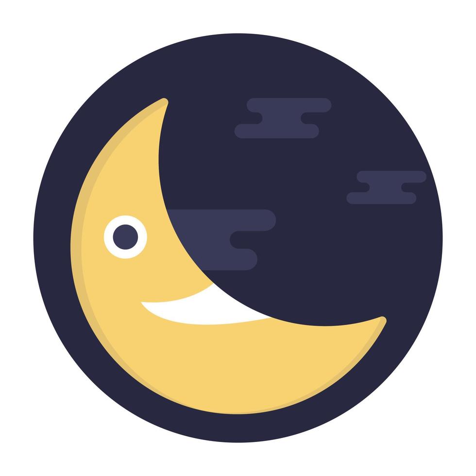 Trendy Moon Concepts vector