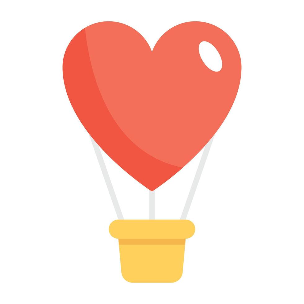 Heart Balloon Concepts vector