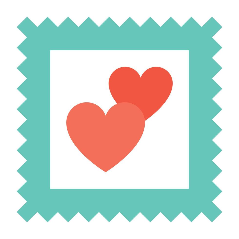 Heart Sticker Concepts vector