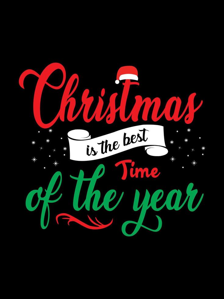 Merry Christmas lettering typography quote. Christmas t-shirt design. Christmas merchandise designs vector
