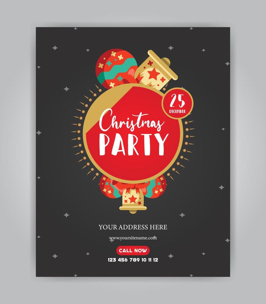 Creative Stylish Flyer Design Template vector