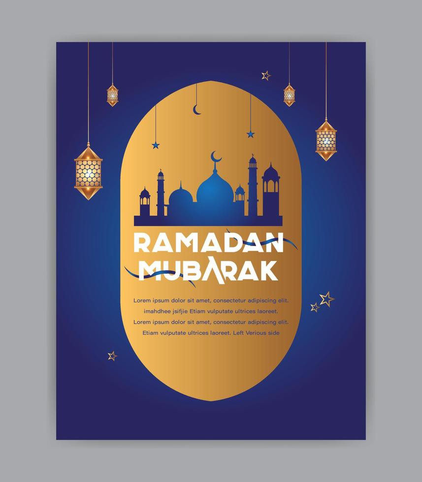 Creative Stylish Flyer Design Template vector