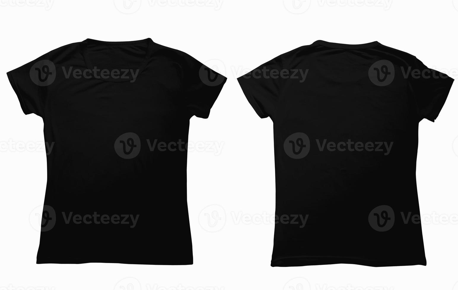 Blank Tshirt mockup template photo