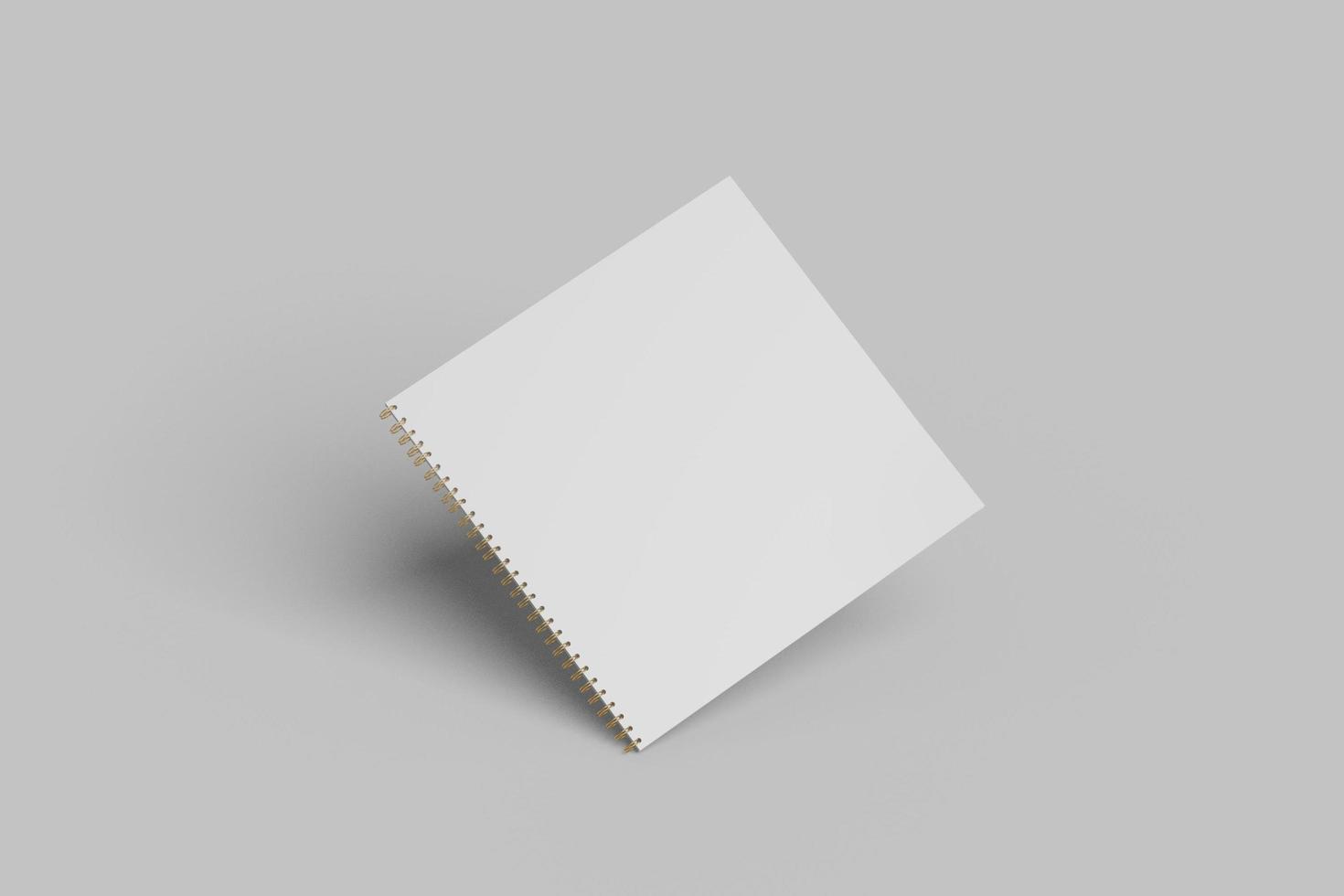 Square Spiral Notebook photo