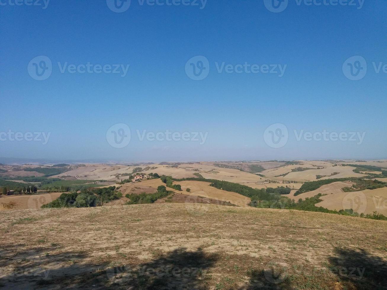 crete senesi senese arcillas en siena foto