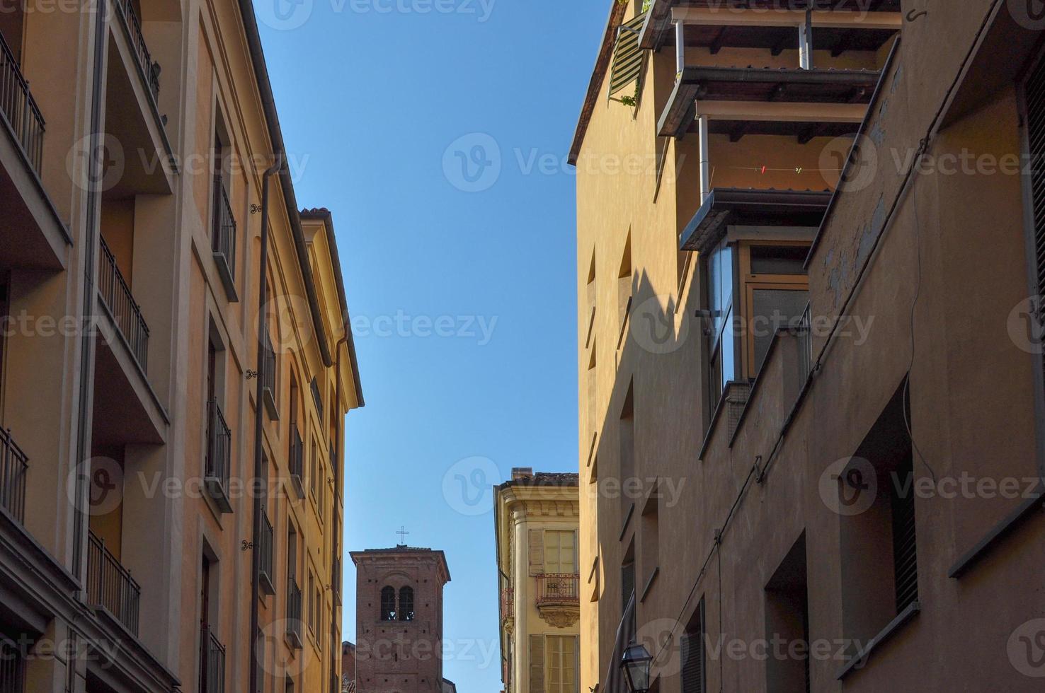 vista de la ciudad de turin foto