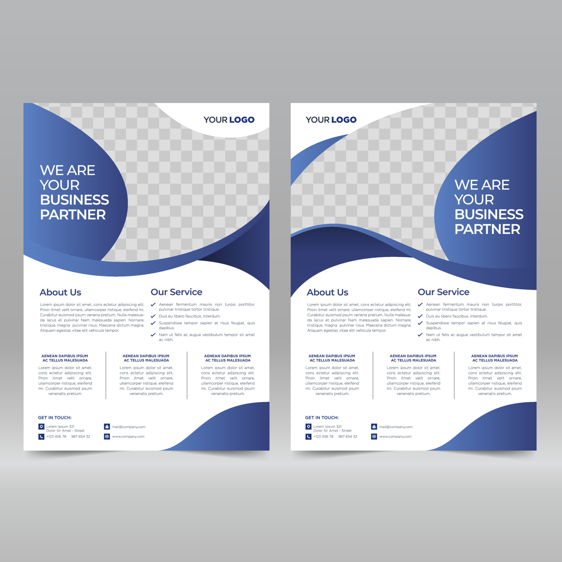 Corporate Poster, Flyer Design Template 5043334 Vector Art at Vecteezy