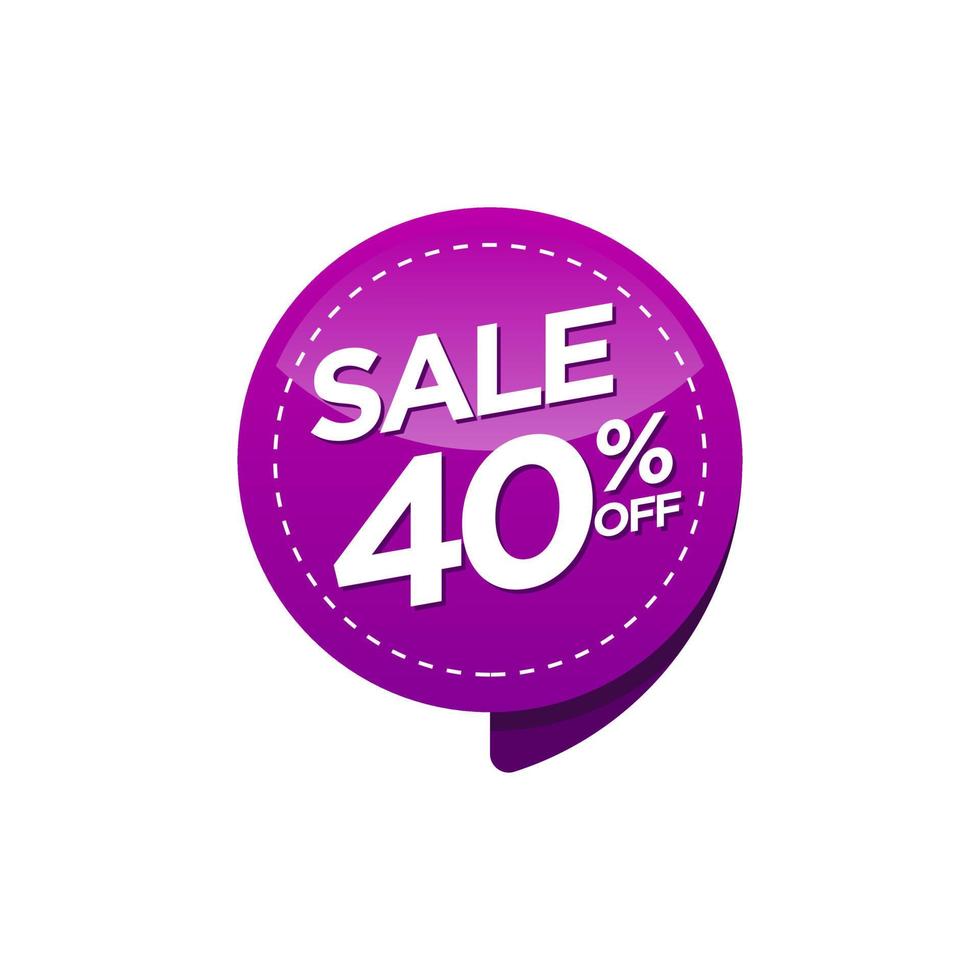 Discount badge on purple background colour 5044929 Vector Art at Vecteezy