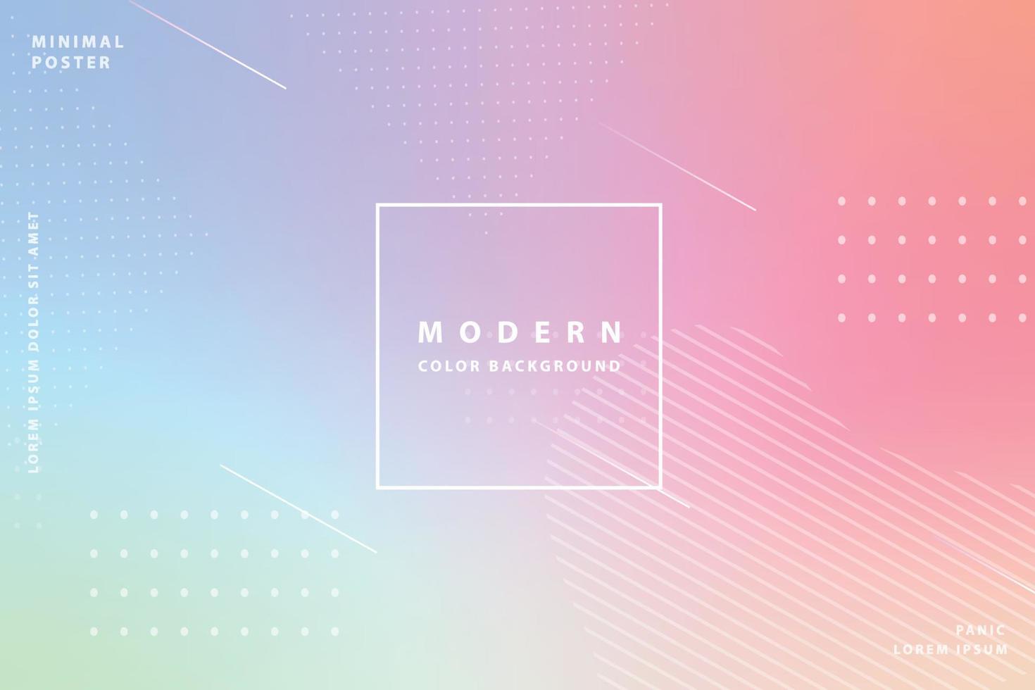 abstract background banner with color creative digital light modern vector
