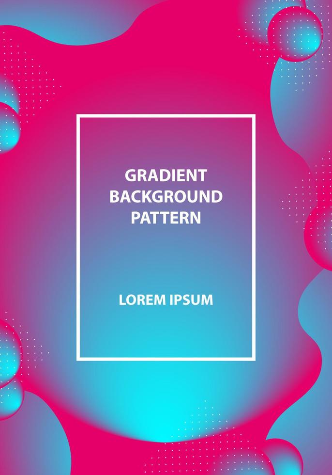 banner gradient background modern with colorful style gradient color vector