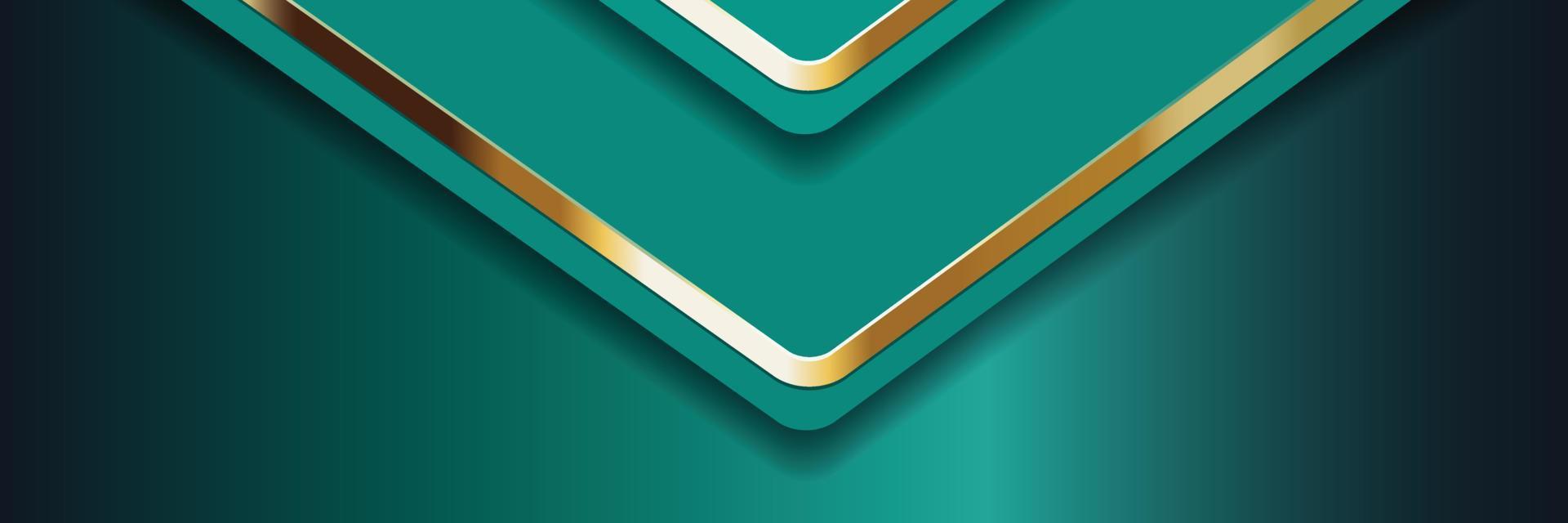 Tablero de fondo de vector abstracto de banner dorado para diseño de texto y mensaje moderno. ilustración vectorial