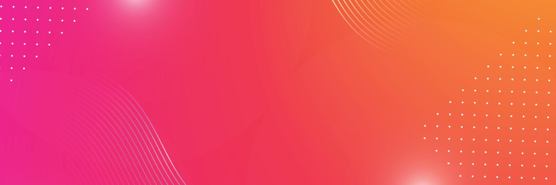 banner gradient background modern with colorful style gradient color vector