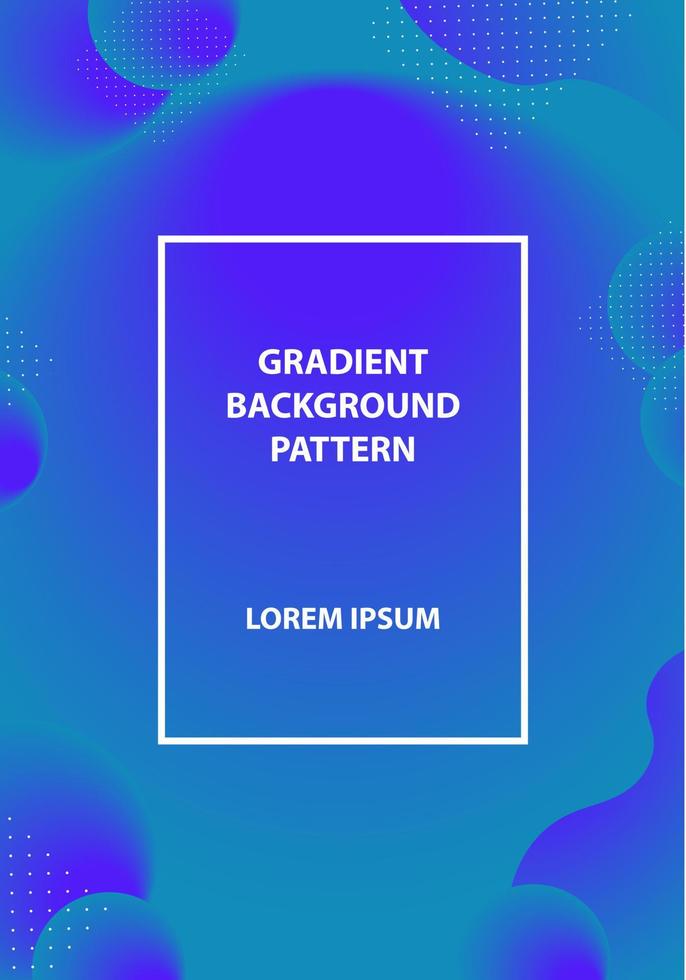 banner gradient background modern with colorful style gradient color vector