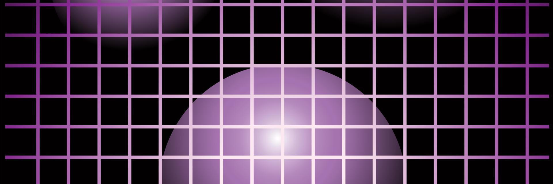 banner template design with header interface gradient style vector