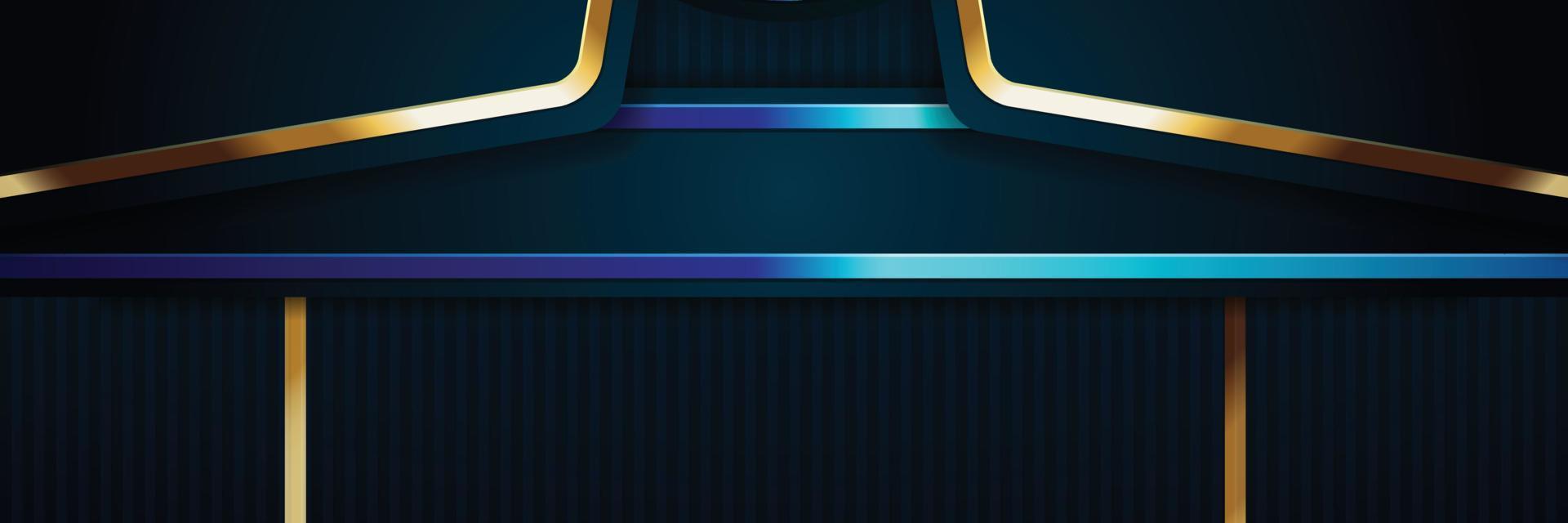 gold banner Abstract vector background board for text and message design modern. vector illustration