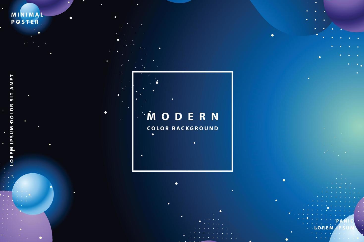 abstract background banner with color creative digital light modern vector