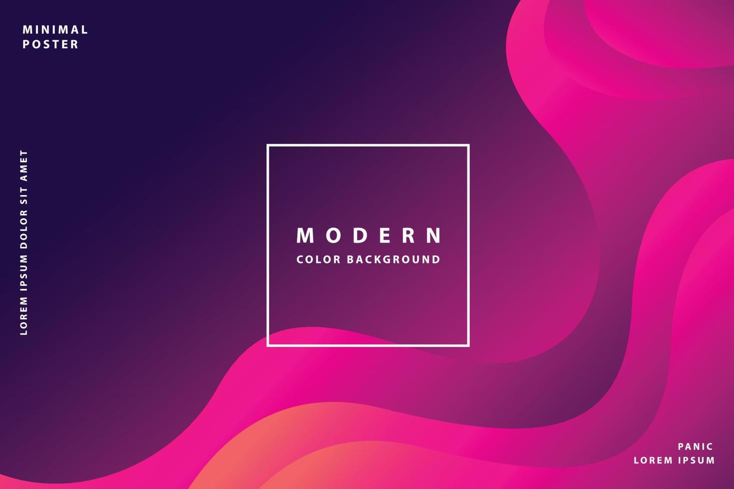 banner gradient background modern with colorful style gradient color vector